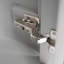 Meuble-lavabo simple de 20 po avec plateau en céramique Shavit-793848721