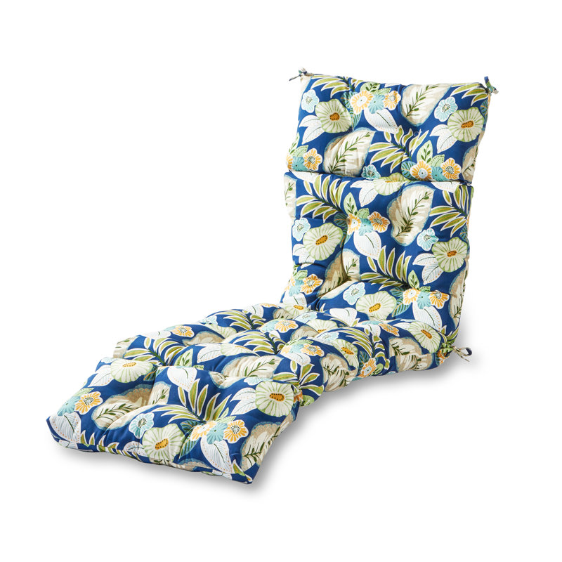 Coussin de chaise longue d'extérieur capitonné Shipton, Marlow