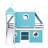 Bozman Kids Bunk Bed-833074427-833074426