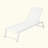 Outdoor Streamlined Mesh-Backed Chaise Lounge For Ultimate Relaxation