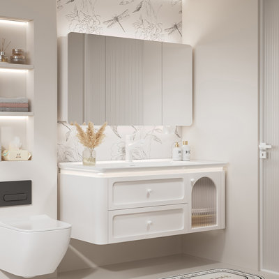Armoire de salle de bain moderne et simple