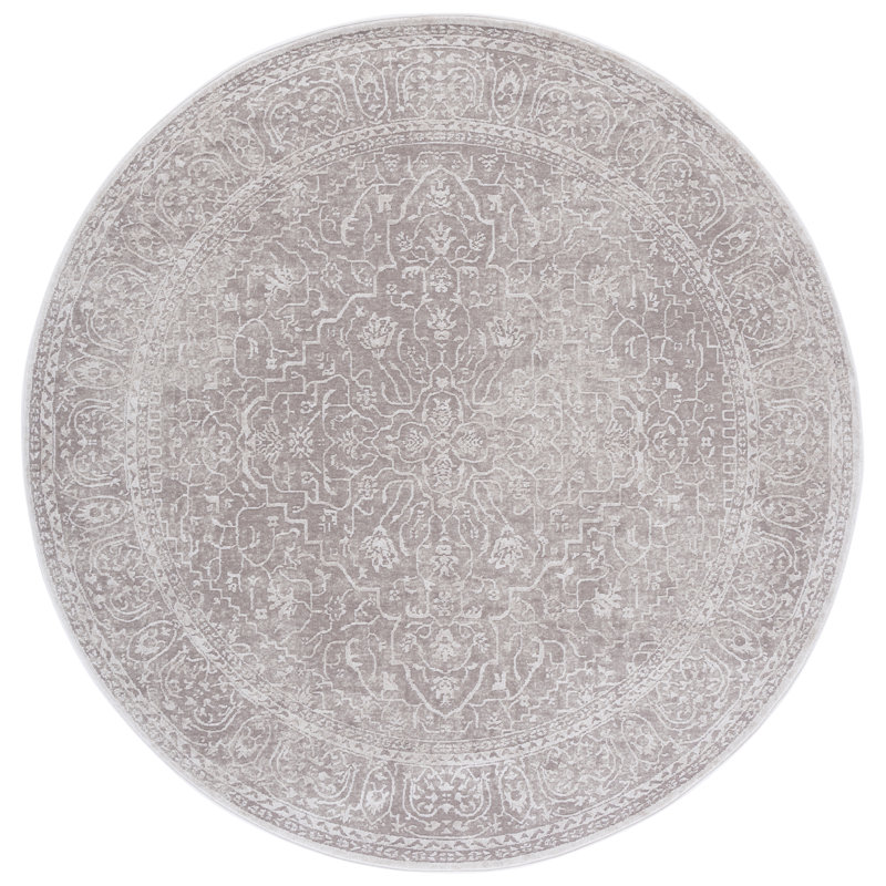 Gallaher Oriental Area Rug, Round 152 cm