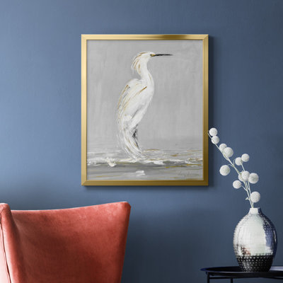 Bord de mer, toile encadrée de qualité supérieure - prête à être accrochée