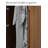Simple Modern Walnut Wardrobe-111788549