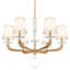 Emilea 6 - Light Glass Chandelier-21589791