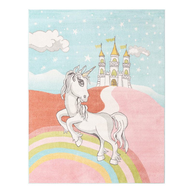 Tapis pour enfant Whimsy, Rectangle 7 pi 10 po x 10 pi