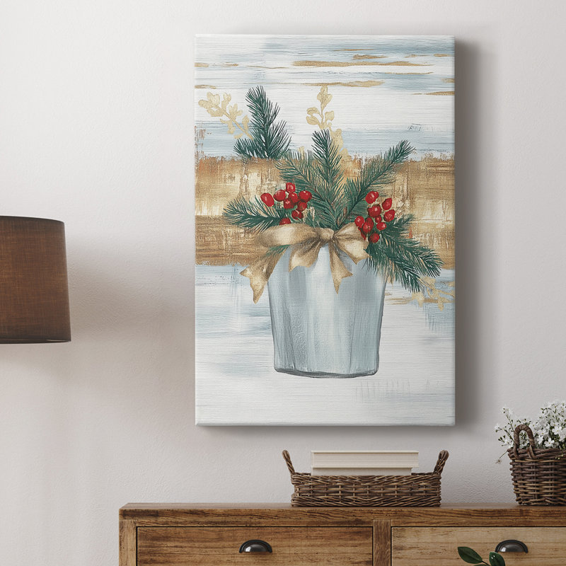 Art de Noël de Noël CLxX - galerie Cavas sur mesure, H 60 po x l 40 po