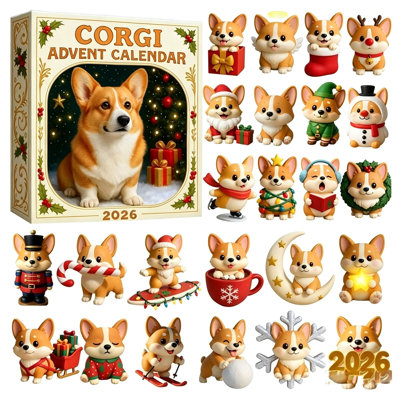 Advent calendar Corgi Countdown Calendar 2026