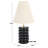 Solani 22 Inch Table Lamp