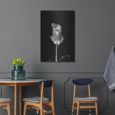 Luxe Metal Art Rose Xray 6 by Life BeautifuLEE Metal Wall Art 24 x 36