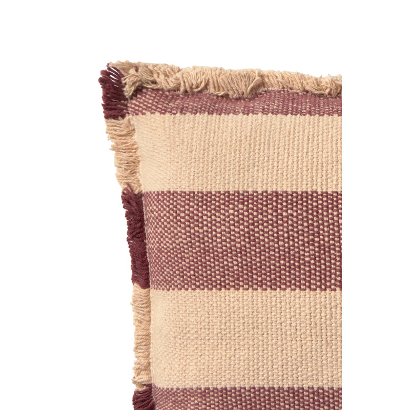 Color ON Lumbar Pillow Cover & Insert, Marsala