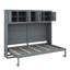 Lit escamotable A / Murphy avec armoires supérieures-1389870825-1389870820