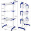 Stainless Steel Foldable Rolling Drying Rack-792705822