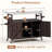 Versatile Outdoor Grill Cart With Storage, Spice Rack, Paper Towel Holder, And Lockable Wheels-249557411
