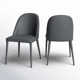 Brennon Upholstered Side Chair in Gray