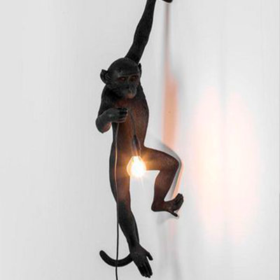Primate Wall Lamp Black