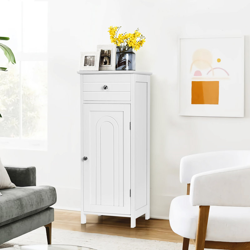 Halstein Bathroom Cabinet, White