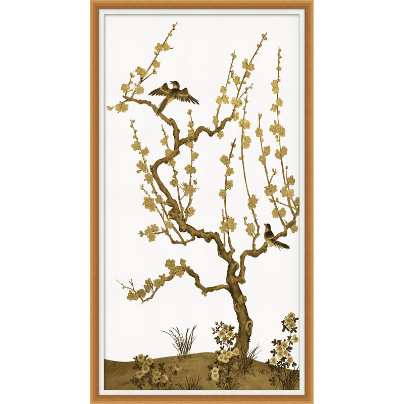 Golden Blossom Chinoiserie 1 Print by Lillian August