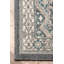 Tapis en tissu performance gris / bleu à motif carreauté traditionnel Joslyn-404378481