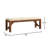 Veliz Polyester Upholstered Bench-852450172