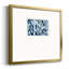«True Blue Wave», reproduction encadrée-88098043