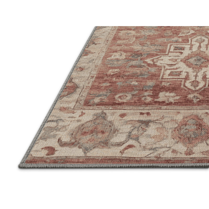 Tapis gris lavable à la machine GSIX03625, Carré 3 pi