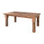 Table de salle à manger rectangulaire en bois massif