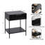 Table d'appoint en rotin pour le salon