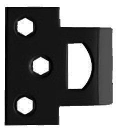 Universal Strike, 1.9" H x 1.7" W x 0.4" D, Oil Rubbed Bronze