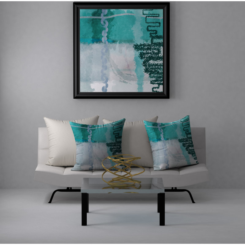  Housse de coussin carré et insert, 18" x 18"