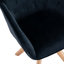 Fauteuil pivotant rembourré capitonné avec accoudoirs l 22,44 po Alvester-717482643