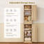 67.13" Tall Storage Cabinet with 2 Doors & 1 Drawer-1605220440
