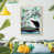 Toile avec cadre naturel