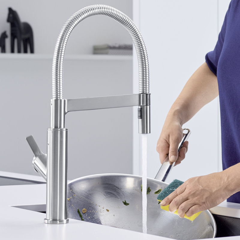 Robinet de cuisine Solenta Senso, Inoxydable