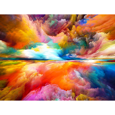 " Abstract Surreal Sunrise Creativity "