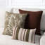 Ember Weave Earth-Toned Dimensional Indoor & Outdoor Woven Accent Pillow & Insert-950585755