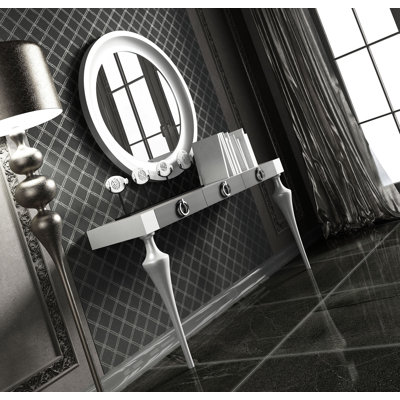 Ensemble de console et miroir Saphire