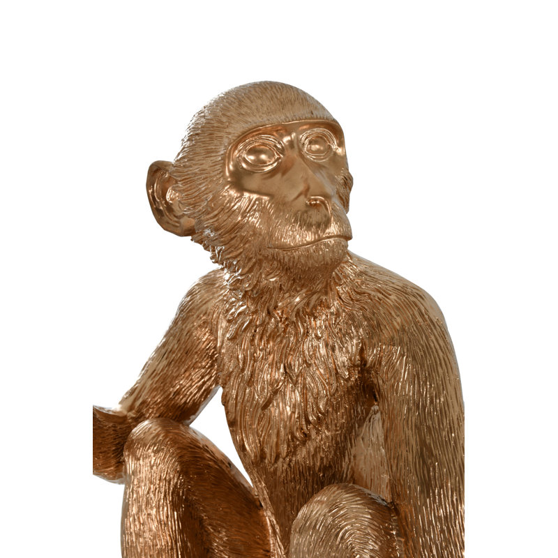 Golden Monkey Sitting Table Lamp