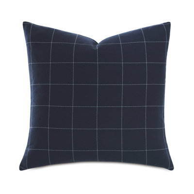 Housse et insert de coussin décoratif à carreaux Bellingham