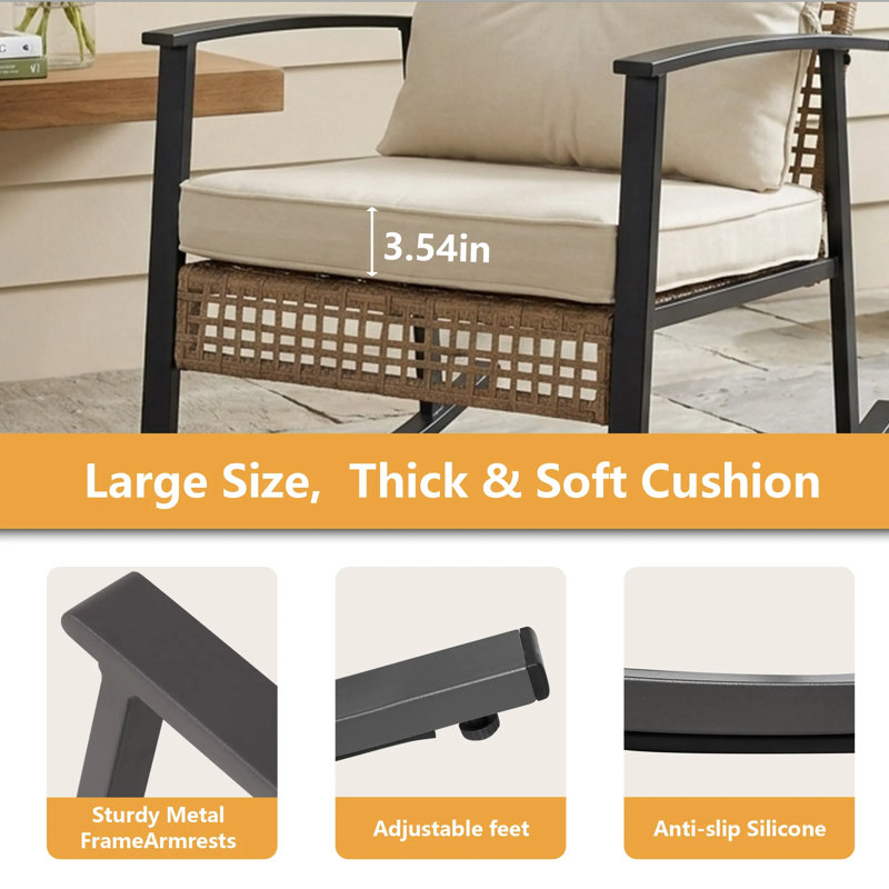 Patio Dining Set Table,