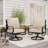 Argirios Metal Patio Swivel Chair with Cushions (Set of 2)-98143861