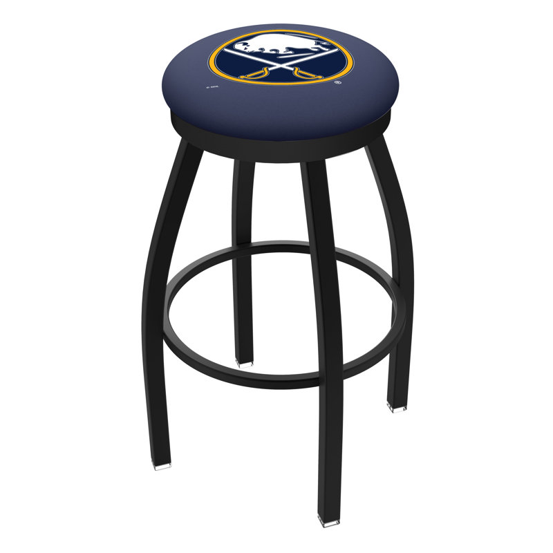 NHL Swivel Extra Tall Stool, Buffalo Sabres, Black, "Extra Tall (36" Seat Height)"