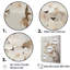 Fleur de pommier beige Senerity sur toile-691555292-691555293