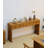 65.35" Brown Rectangular Solid Wood Console Table