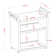 Asheley Wicker Storage Bench with Serving Cart