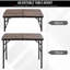 Table pliante réglable 21,7 po