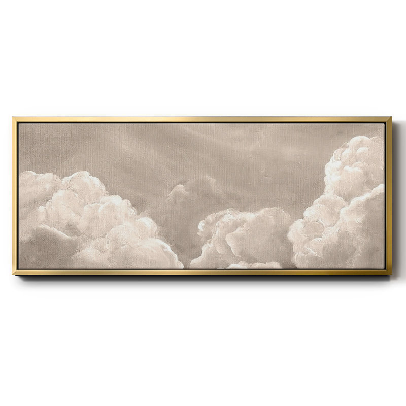 «Painted Clouds II», toile encadrée, H 12 po x l 30 po