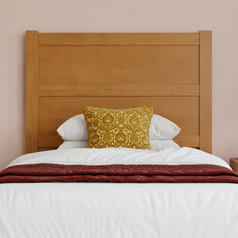 Lit plateforme Aveline, Très grand simple, Caramel clair