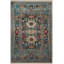 Blue Traditional Motif Pattern Creative Vintage Decorative Washable Rug