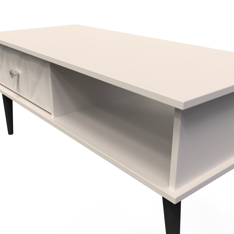 Akuna Coffee Table with Storage, Beige